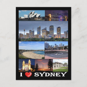 Australien - Sydney - I Kärlek - Vykort