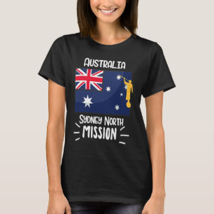 Australien Sydney Norra Mormon LDS Mission Mission T Shirt