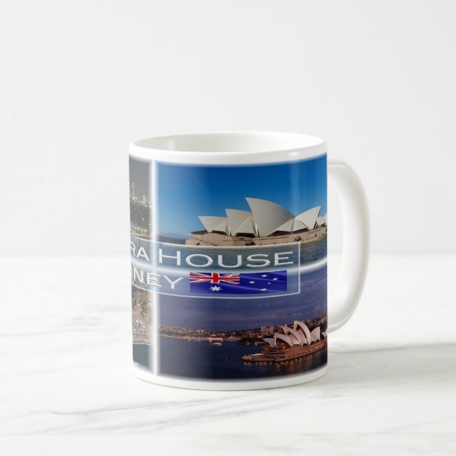 Australien - Sydney - Opera House - Kaffemugg (Framsida höger)