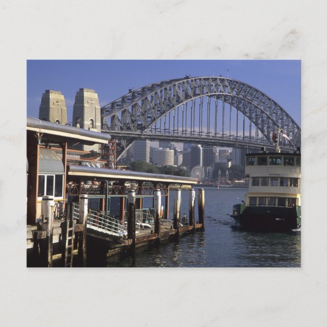 Australien, Sydney, Passagerarfärja, en av de stör Vykort (Framsida)