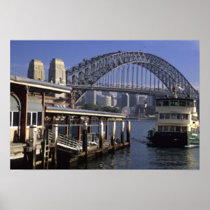 Australien, Sydney, Passagerarfärja, en från Poster