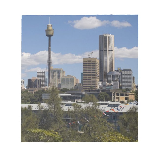 Australien, Sydney, Potts Point. Sydney Skyline. Anteckningsblock (Framsida)