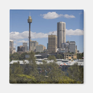 Australien, Sydney, Potts Point. Sydneys stadssilu Magnet
