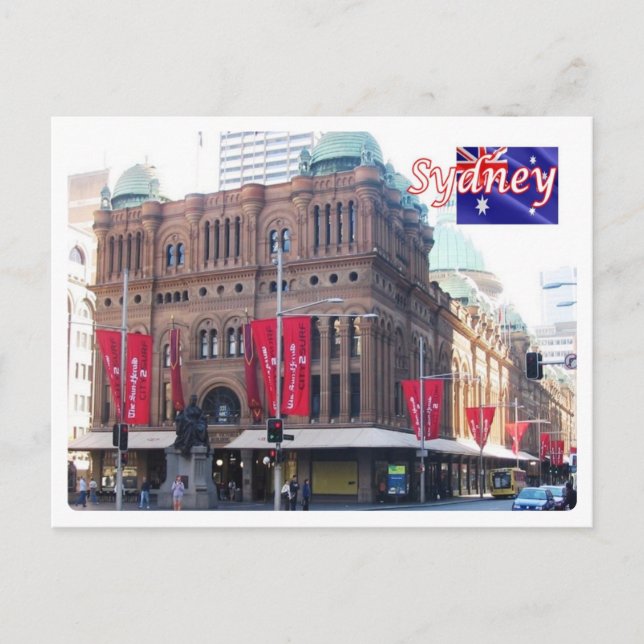 Australien - Sydney - Queen Victoria - Vykort (Framsida)