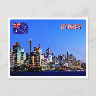 Australien - Sydney - Skyline - Vykort