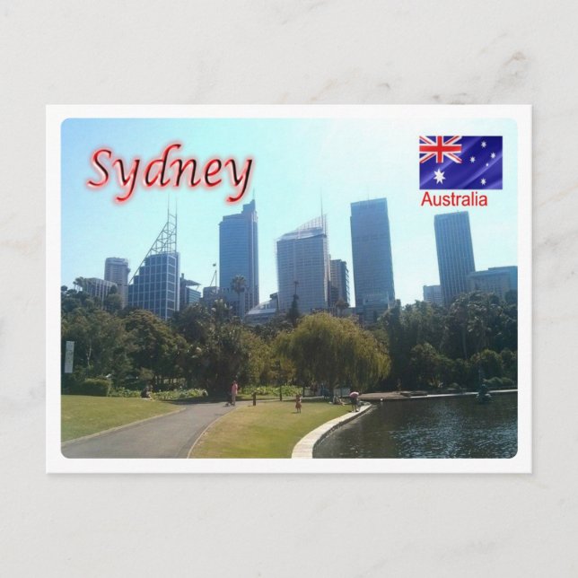 Australien - Sydney - Vykort (Framsida)