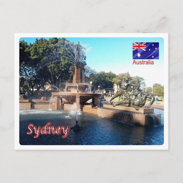 Australien - Sydney - Vykort (Framsida)