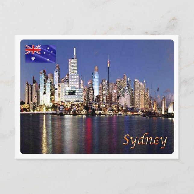 Australien - Sydney - Vykort (Framsida)
