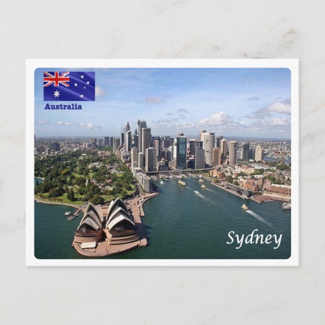 Australien - Sydney  - Vykort (Framsida)