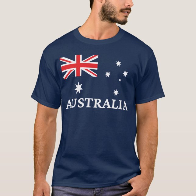 Australien T Shirt (Framsida)