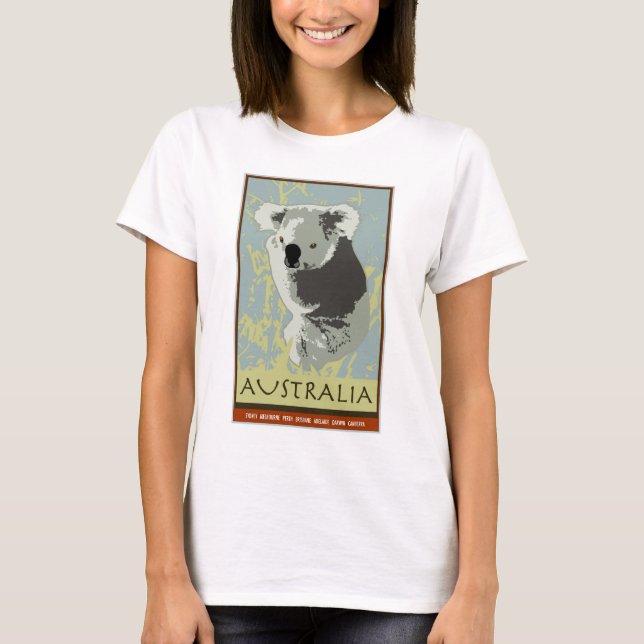 Australien T-shirt (Framsida)
