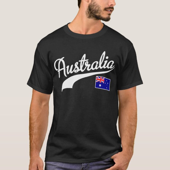Australien T-shirt (Framsida)