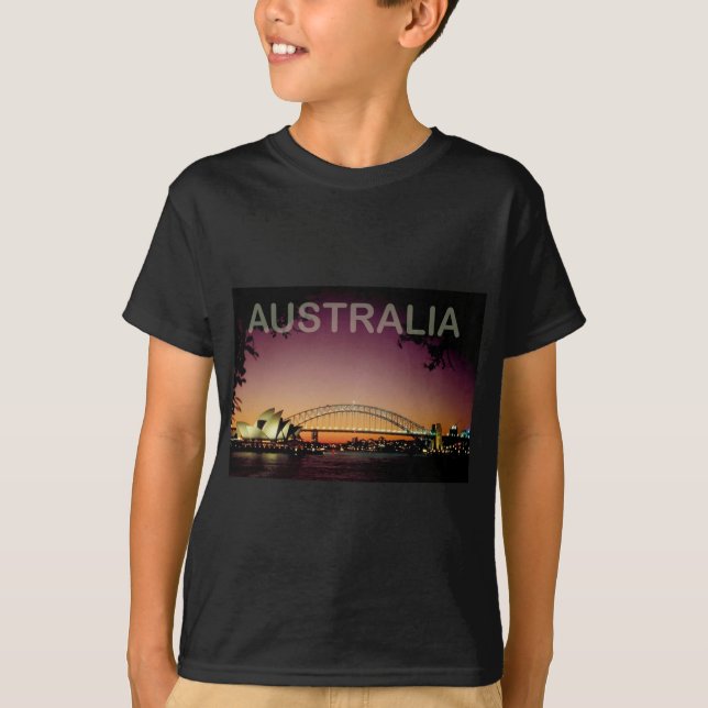 Australien T-shirt (Framsida)