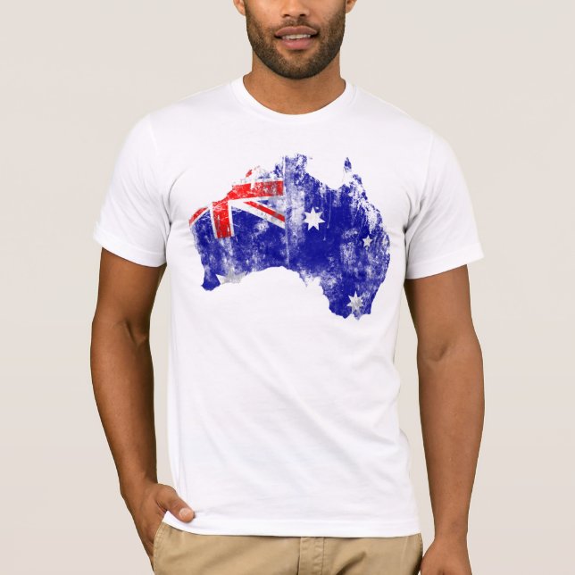 Australien T Shirt (Framsida)
