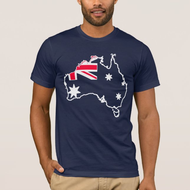 Australien T Shirt (Framsida)