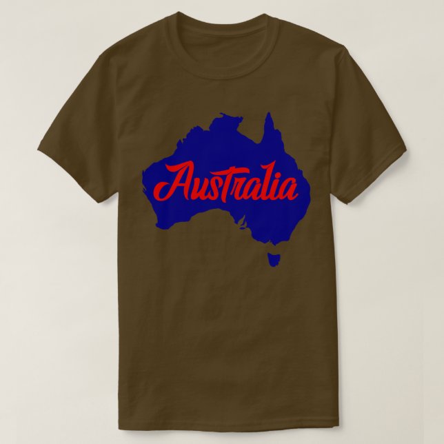 Australien T Shirt (Design framsida)