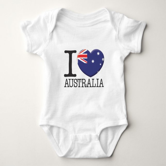 Australien T-shirt (Framsida)