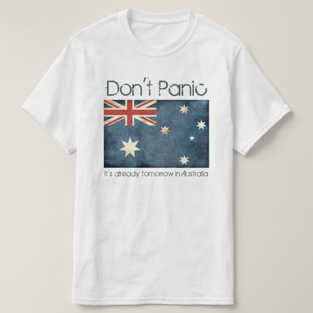 Australien T-Shirt (Design framsida)
