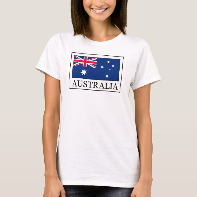 Australien T-shirt (Framsida)