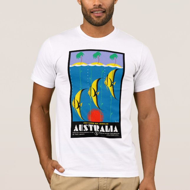 Australien T-shirt (Framsida)