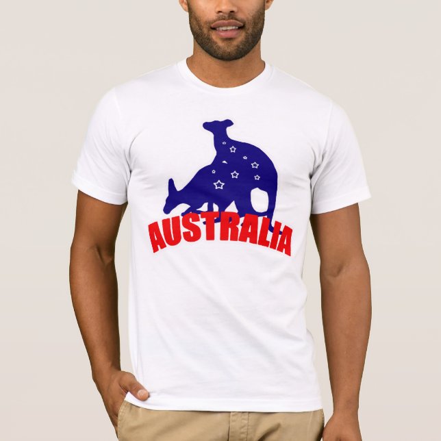 Australien t-skjortor tröja (Framsida)