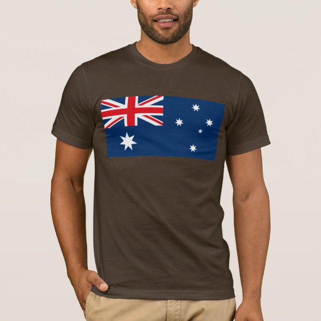 Australien T-tröja T-shirt (Framsida)