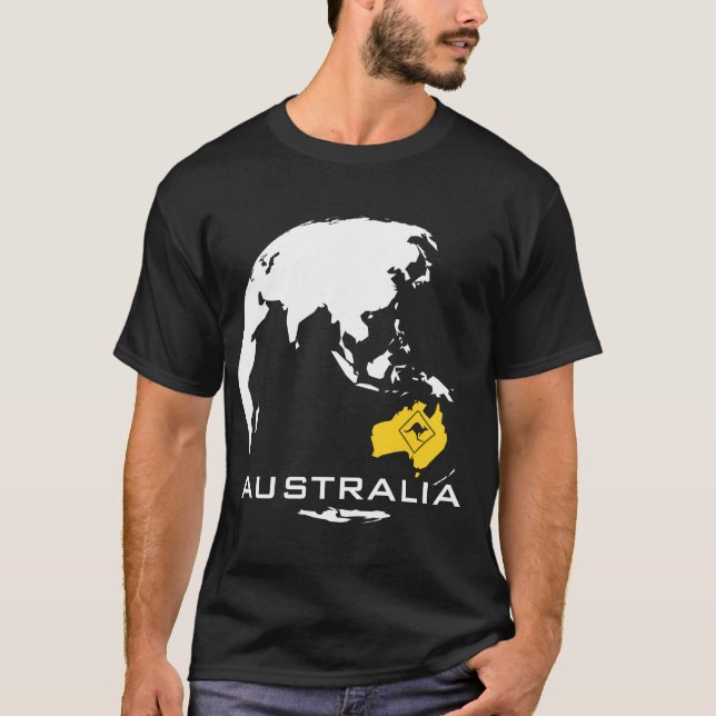 Australien | T-tröja T Shirt (Framsida)