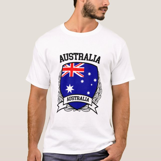 Australien Tee Shirt (Framsida)