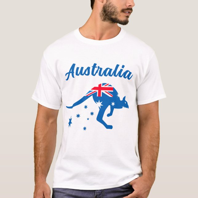 Australien Tee Shirt (Framsida)