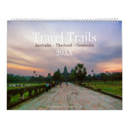Australien Thailand Kambodjas resevägskalender Kalender