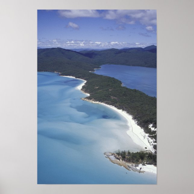Australien, The Whitsundys, Queensland. Hill Poster (Framsidan)