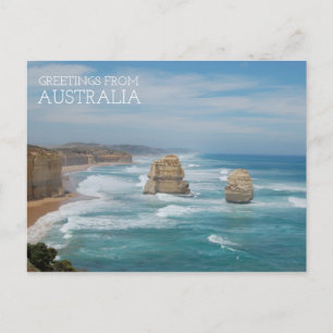 Australien tolv apostlar vykort