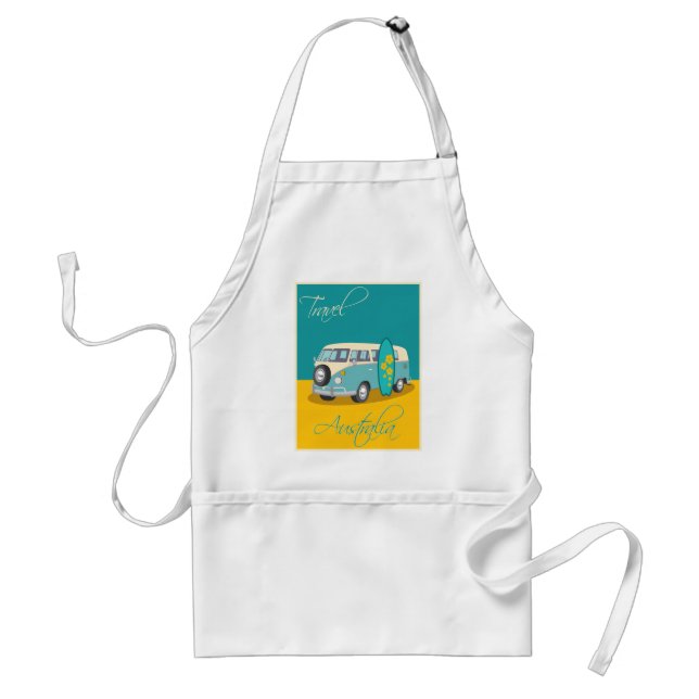 Australien:Travel Apron Förkläde (Framsidan)