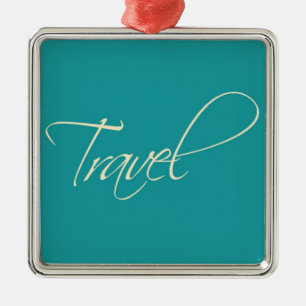 Australien:Travel Metall Ornament