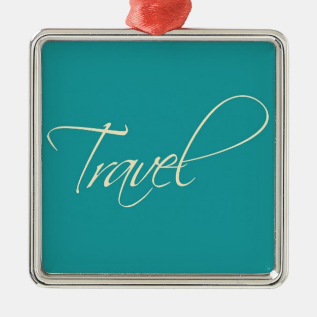 Australien:Travel Metall Ornament (Framsidan)