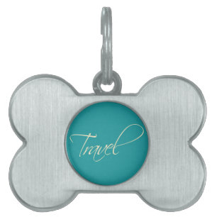Australien:Travel Pet ID-tagg ID-bricka Husdjur