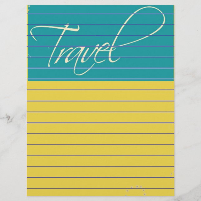 Australien:Travel Stationery (Framsida)