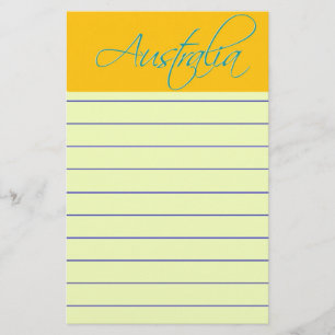 Australien:Travel Stationery Brevpapper