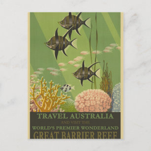 Australien Travel Vykort