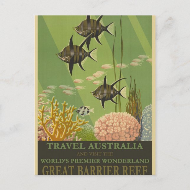 Australien Travel Vykort (Framsida)