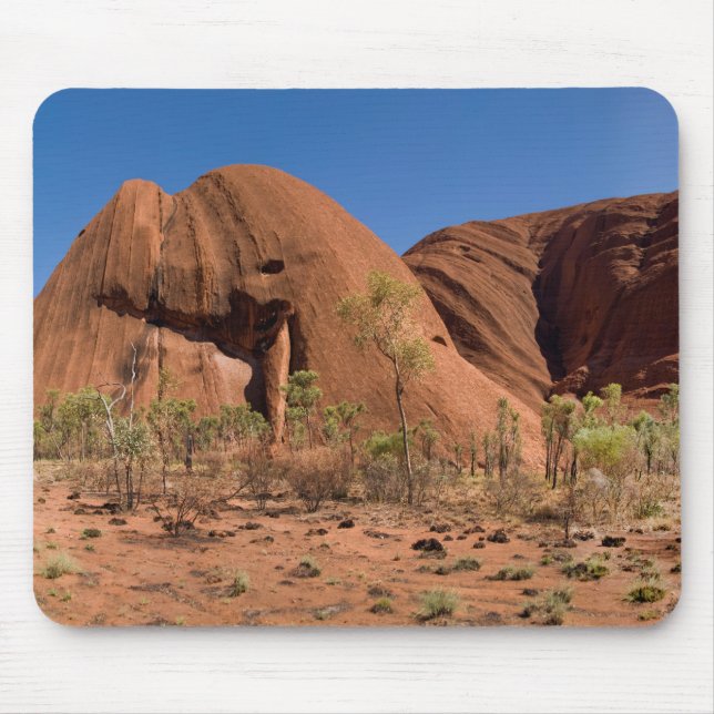 Australien Uluru Ayers Sten Closeup Photo Musmatta (Framsidan)