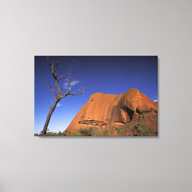 Australien, Uluru Kata Tjunnationalparken, Uluru Canvastryck (Framsida)