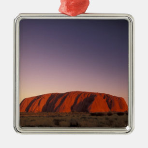 Australien, Uluru Kata Tjuta Nationalpark, Uluru 2 Julgransprydnad Metall