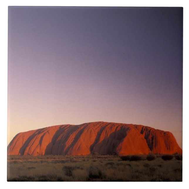 Australien, Uluru Kata Tjuta Nationalpark, Uluru 2 Kakelplatta (Framsidan)