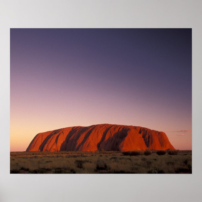 Australien, Uluru Kata Tjuta Nationalpark, Uluru 2 Poster (Framsidan)
