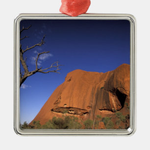 Australien, Uluru Kata Tjuta Nationalpark, Uluru Julgransprydnad Metall