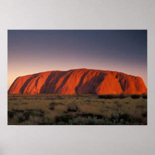 Australien, Uluru nationalpark. Uluru eller Poster