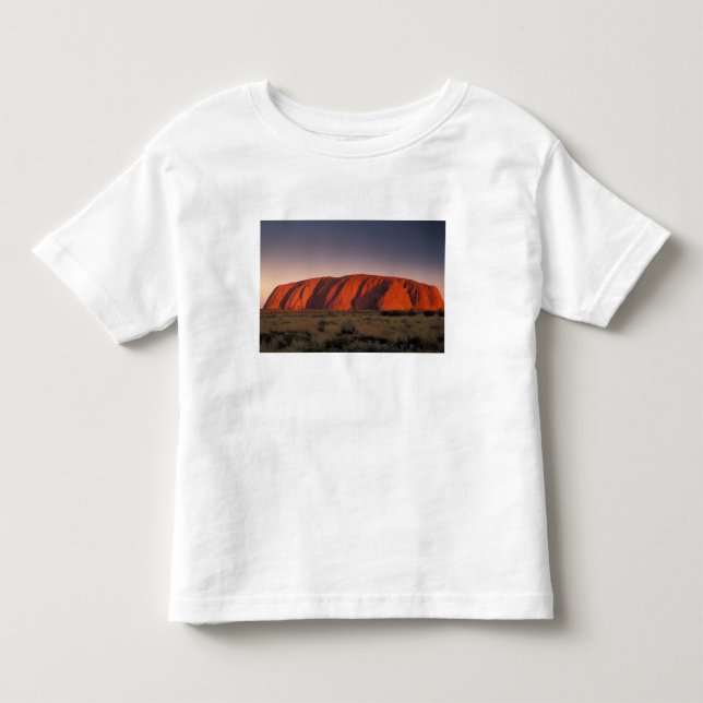 Australien, Uluru nationalpark. Uluru eller T Shirt (Framsida)