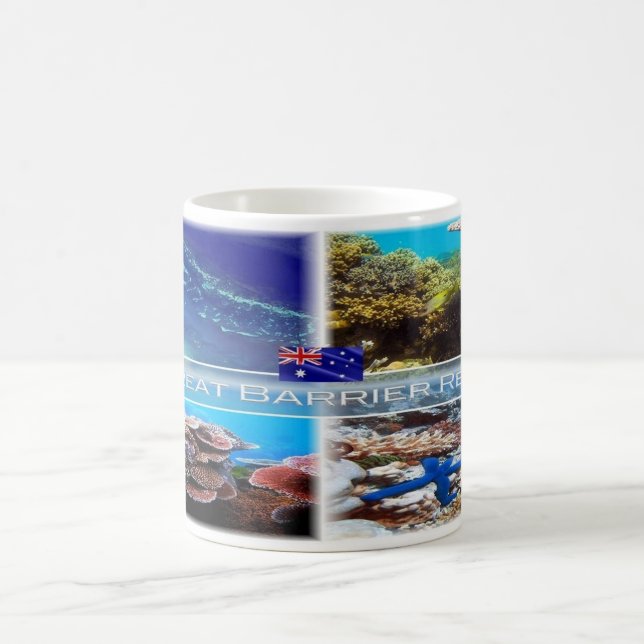 Australien - Underbara barriärrevet - Kaffemugg (Center)