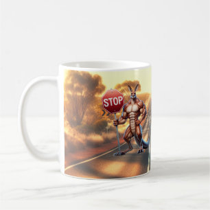 Australien, utomhuskaffe, mugg